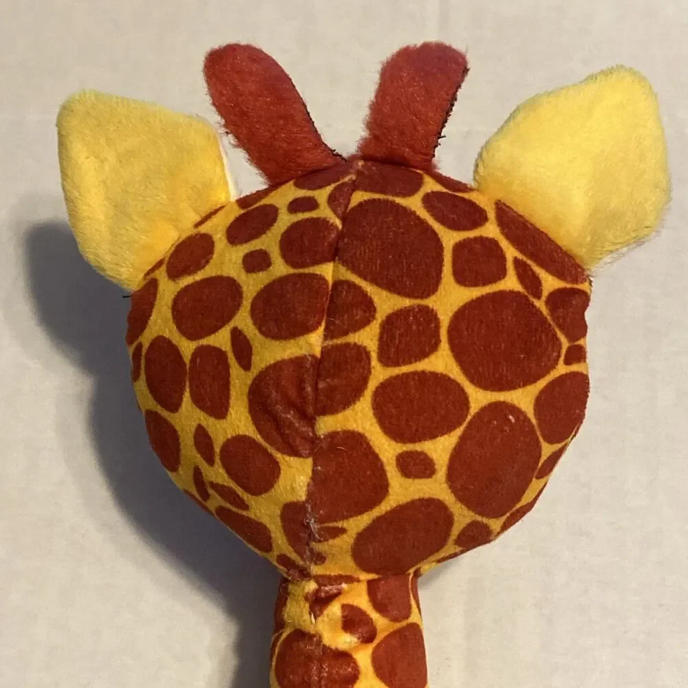 BARK Bark Box Dog Toy Giraffe Zoo Squeak Crinkle Medium/Large 8”